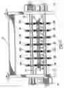 Fig. 06 - Multi-station block-texture modifying system and block-spacer