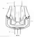 Fig. 14 - Exhalation valve for use in a breathing device