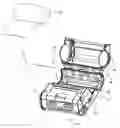 Fig. 01 - Portable electronic device including coupling member with electrical supply contacts
