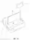 Fig. 04 - Portable electronic device including coupling member with electrical supply contacts