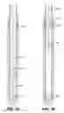 Fig. 12 - One trip cemented expandable monobore liner system and method