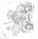 Fig. 01 - Suspension system for suspending a wheel having a motor therein
