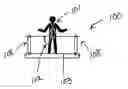 Fig. 01 - Stanchion for a horizontal lifeline system