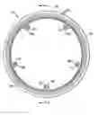 Fig. 01 - Brake rotor and tone ring assembly