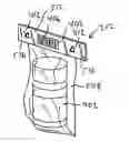 Fig. 01 - Container for use in a random access and random load dispensing unit