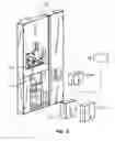 Fig. 04 - Container for use in a random access and random load dispensing unit