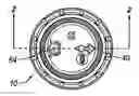 Fig. 01 - Adjustable arc rotor-type sprinkler with selectable uni-directional full circle nozzle rotation