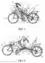 Fig. 02 - Bicycle with a frame of tubes connected to each other so that they can pivot