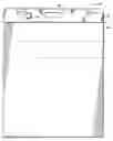 Fig. 01 - Easel pad with adhesive-containing patch