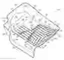 Fig. 01 - Vehicle foot well and floor tray system