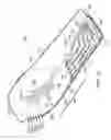 Fig. 10 - Vehicle foot well and floor tray system