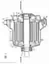Fig. 02 - Electric machine with coolant guiding channel and corresponding cooling method