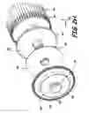 Fig. 09 - High strength induction machine, rotor, rotor cage end ring and bar joint, rotor end ring, and related methods