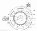 Fig. 01 - Multi-phase brushless motor with reduced number of stator poles
