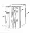 Fig. 01 - Door for a refrigeration device