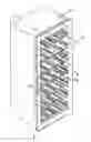 Fig. 01 - Door comprisign insulating glazing and refrigerating appliance fitted therewith