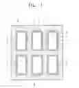 Fig. 02 - Flat panel display with repellant and border areas and method of manufacturing the same