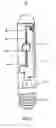 Fig. 02 - High pressure lamp and associated operating method for resonant operation of high pressure lamps in the longitudinal mode, and an associated system