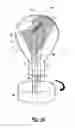 Fig. 08 - Electric lamp and method of depositing a layer on the lamp