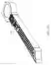 Fig. 17 - Ink ejection nozzle with a thermal bend actuator