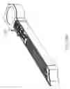 Fig. 23 - Ink ejection nozzle with a thermal bend actuator