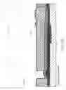 Fig. 42 - Ink ejection nozzle with a thermal bend actuator