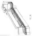 Fig. 49 - Ink ejection nozzle with a thermal bend actuator