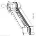 Fig. 51 - Ink ejection nozzle with a thermal bend actuator