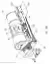 Fig. 72 - Ink ejection nozzle with a thermal bend actuator