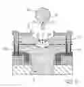 Fig. 04 - Inkjet printhead integrated circuit with rotatable heater element