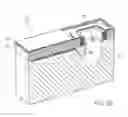 Fig. 07 - Inkjet printhead integrated circuit with rotatable heater element
