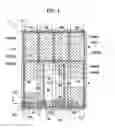 Fig. 02 - Electro-optical device having three sub-pixels with three colors in each of transmitting and reflecting display regions with one further sub-pixel in transmitting display region having different color but same area as the three color sub-pixels
