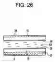 Fig. 26 - Transverse electric field active matrix liquid crystal display panel having particular optical compensation layer