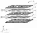 Fig. 01 - Etched capacitor laminate for reducing electrical noise