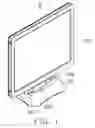 Fig. 02 - Flat panel display with pivot mechanism