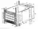 Fig. 01 - Computer rack mounting system