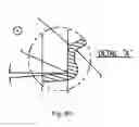 Fig. 13 - High-reflectance strips and mounting method