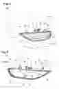 Fig. 06 - Door mirror equipped with lamp body