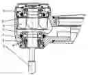 Fig. 01 - Antifriction bearing comprising integrated lubricating material