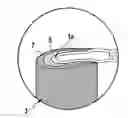 Fig. 01 - Part for protecting the leading edge of a blade