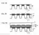 Fig. 10 - Transistor formation method using sidewall masks