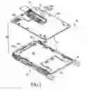 Fig. 02 - Compound connector for two different types of electronic packages