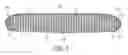 Fig. 04 - Surfboard having a honeycomb core