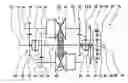 Fig. 01 - Transmission for a motor vehicle with continuously variable power-split drive ranges
