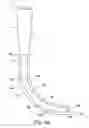 Fig. 09 - Luminous optical laryngoscope comprising built-in fluid-extraction device