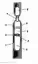 Fig. 01 - Storage and delivery vessel for two-part medicament