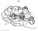 Fig. 01 - Pedicle screw, cervical screw and rod