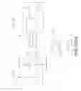 Fig. 10 - Revisable anterior cervical plating system