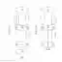 Fig. 25 - Revisable anterior cervical plating system