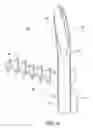 Fig. 16 - Implant for stabilizing a bone graft during spinal fusion
